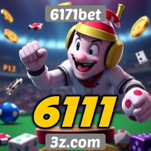 Variedade de jogos disponíveis na 6171bet